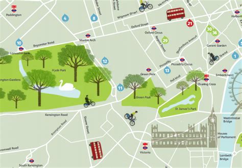 Green London Map – Mapping London