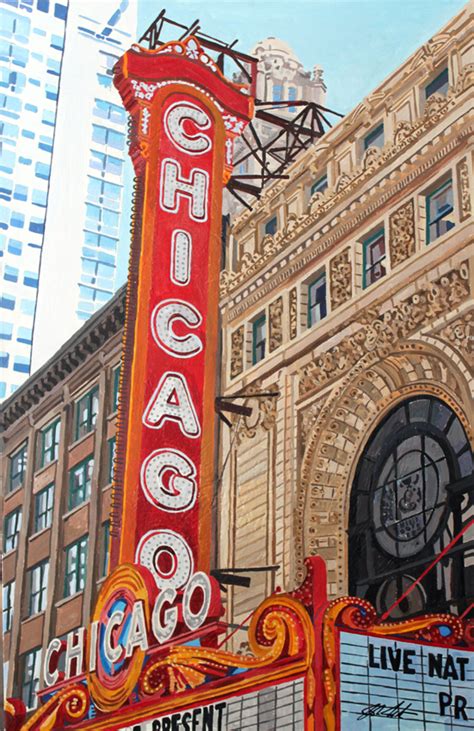 The Chicago Theater Marquee