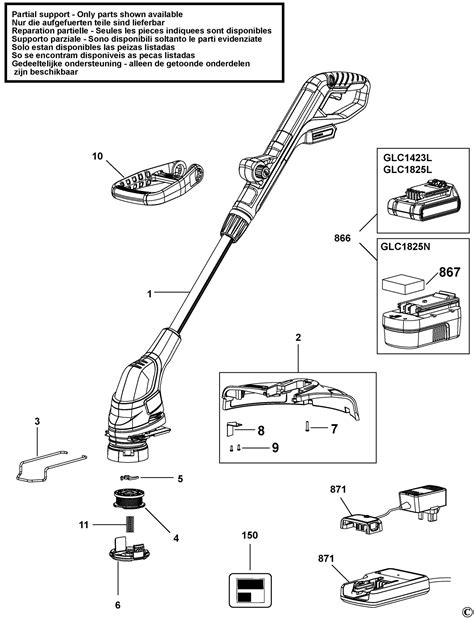 Black And Decker Cordless String Trimmer Parts | Reviewmotors.co