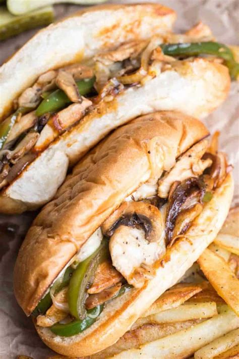 Chicken Philly Cheese Steak Sandwich (VIDEO) - Valentina's Corner