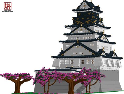 Download Osaka Castle Pixel Art | Wallpapers.com