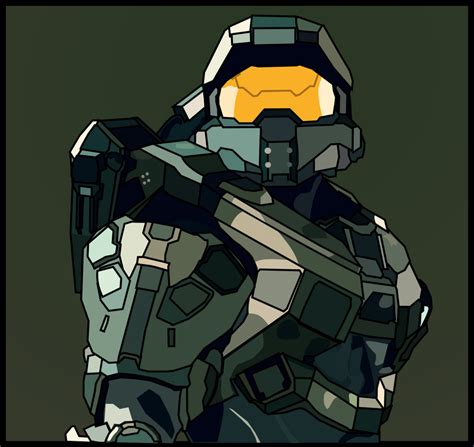 Master Chief Icon | Halo drawings, Halo master chief, Halo armor