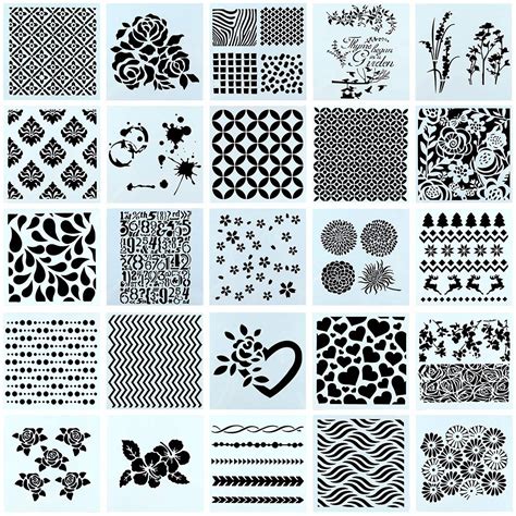 Stencil Art Patterns – Free Patterns