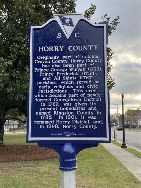 Horry County – Horry County Historical Society