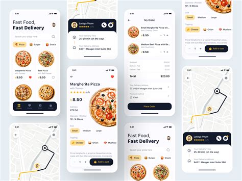 🍕 Pizzy - Pizza delivery by Mohammad Wildan for Nija Works on Dribbble