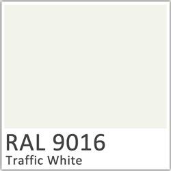 RAL 9016 Traffic White Polyester Flowcoat | Barrel sink, Ral colour chart, Traffic