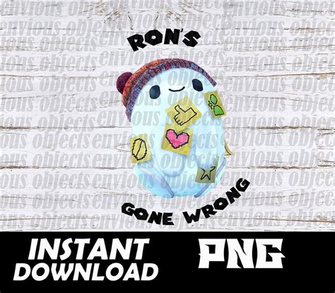 Ron's Gone Wrong Ron's Gone Wrong Png Ron's Gone - Etsy