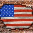 Free Stock photo of American Flag on Vintage Building at Wall Street | Photoeverywhere