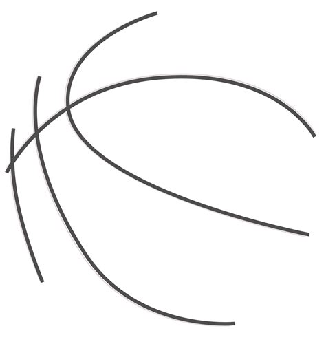 Free Basketball Outline, Download Free Basketball Outline png images ...