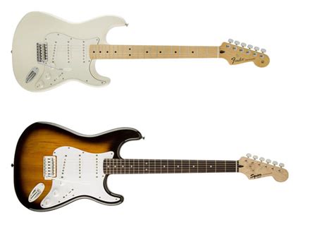 Squier Strat Vs Fender Strat | Musicalvs.com