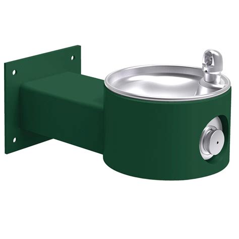 Elkay Outdoor Drinking Fountain - Wall Mounted, ADA, Vandal Resistant ...