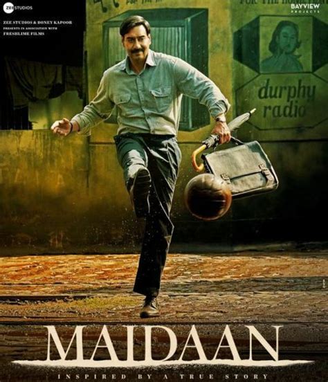 Maidaan First Look Poster: Ajay Devgn as Football Coach like never ...