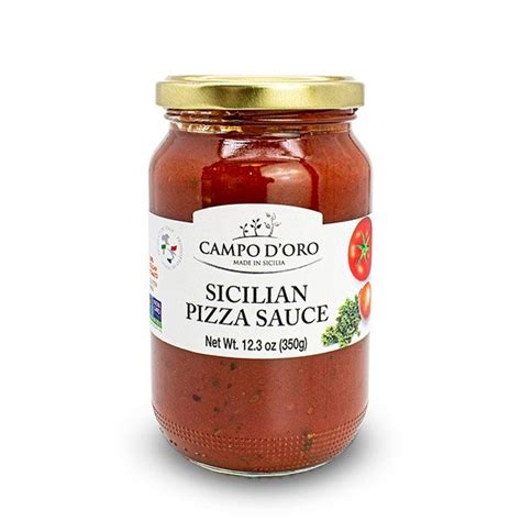 SICILIAN PIZZA SAUCE - Campo d'Oro - Real Sicilian taste