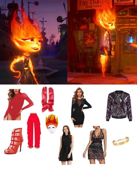 Ember Lumen from Elemental Costume | Carbon Costume | DIY Dress-Up Guides for Cosplay & Halloween