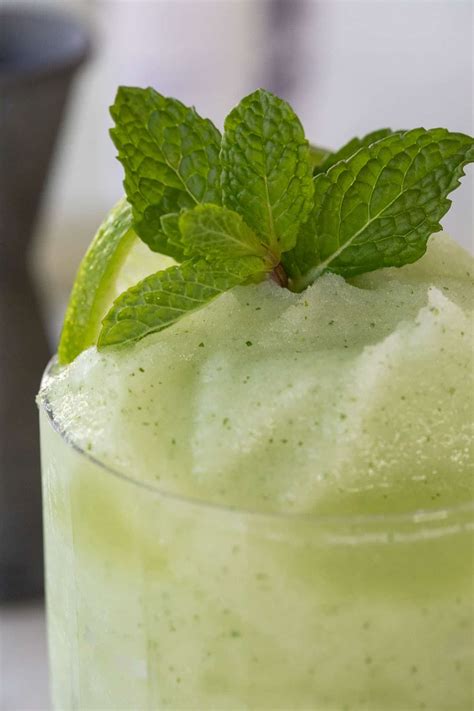 The Best Frozen Mojito Recipe Ever - Sugar and Charm