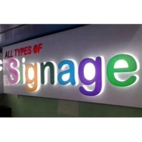 3D Acrylic Acp Sign Board at Best Price in New Delhi | Shri Balaji ...