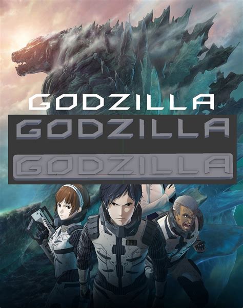 Free 3D file Godzilla Anime Trilogy - Logo 2017-2018 🚩・3D printable ...