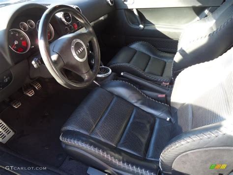 Ebony Interior 2003 Audi TT 1.8T quattro Roadster Photo #41995800 ...