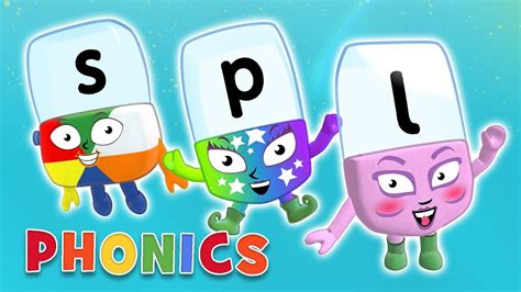 Phonics - Learn to Read | Practicing Letter Blends | Alphablocks - YouTube