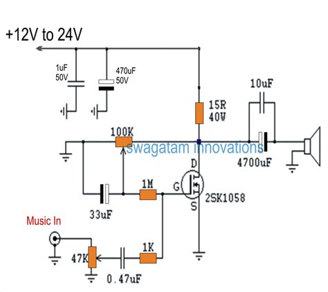 Amplificador Con Mosfet Diagrama Electronic Diagram | My XXX Hot Girl