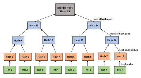 Traditional Merkle tree structure | Download Scientific Diagram