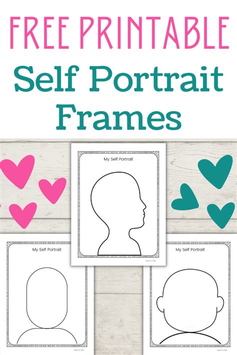 All About Me Self Portrait (Free printable!) - Simply Full of Delight