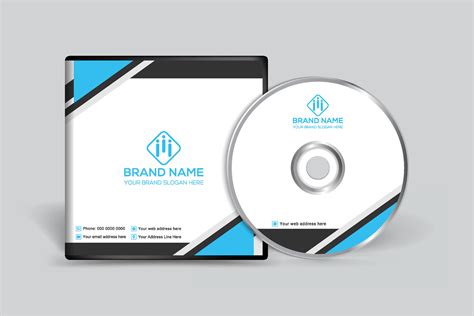 Elegant minimal CD cover template 45483713 Vector Art at Vecteezy