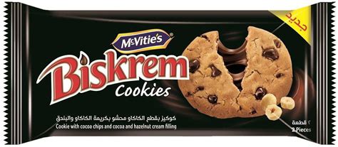 سعر ومواصفات McVitie's Biskrem Cookies With Choco Chips - 2 Pieces من ...