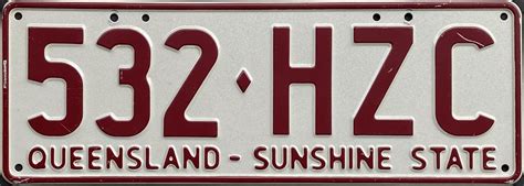 Australia Queensland – Jeff's License Plates