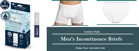 Be Comfortable With Men’s Incontinence Briefs– ComfortFinds