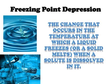 PPT - Freezing Point Depression PowerPoint Presentation, free download ...