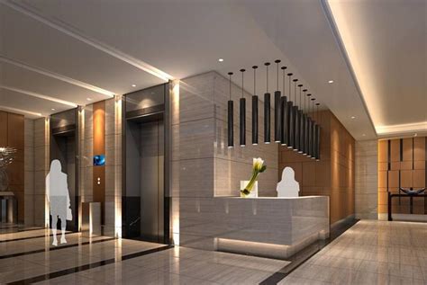 What are the key points in hotel lobby lighting design?