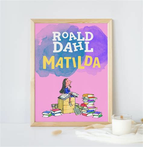 Roald Dahl, Childrens Books, Roald Dahl Quotes, Typography, Wall Art ...