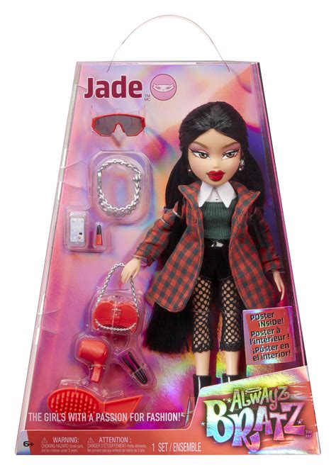 Alwayz Bratz Jade Fashion Doll with 10 Accessories and Poster - Walmart.com