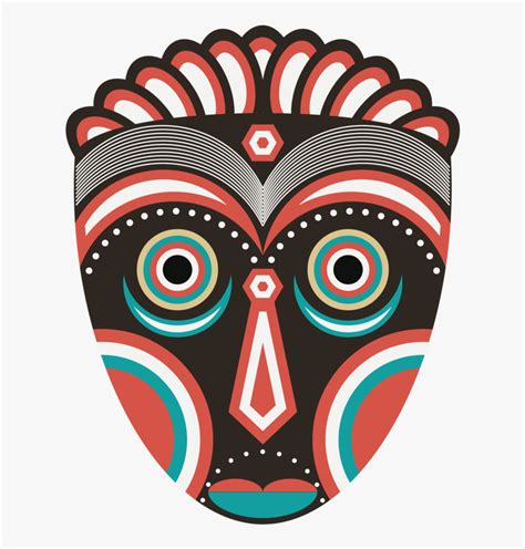 Lulua Ethnic Tribal Mask - Art Traditional African Masks, HD Png Download - kindpng