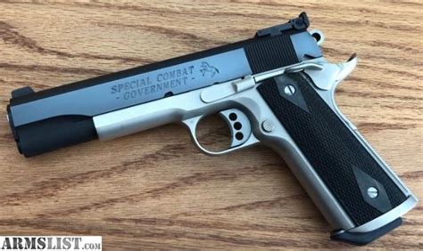 ARMSLIST - For Sale: COLT CUSTOM SHOP Special COMBAT Government 1911