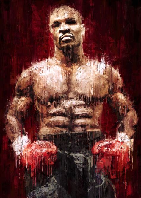 'Mike Tyson' Poster by nogar007 | Displate | Mike tyson boxing, Mike ...