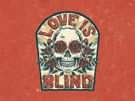 Love is blind illustration by fahrurr ozzy on Dribbble