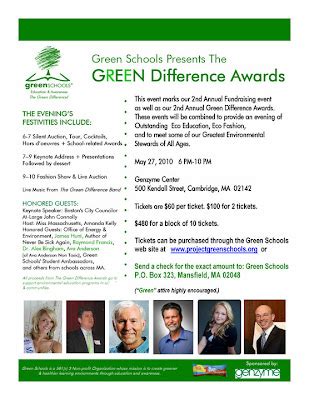 Green Schools: Green Difference Awards - May 27th