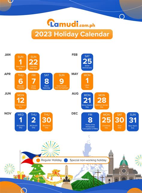 Philippine Holidays Schedule 2023: 4 Activities for Your Long Weekend ...