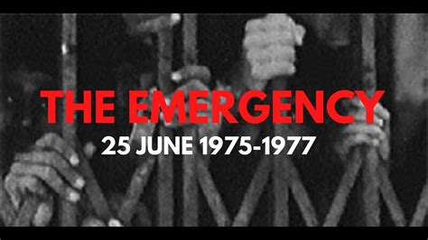 Emergency 1975: Black Day for Indian Democracy