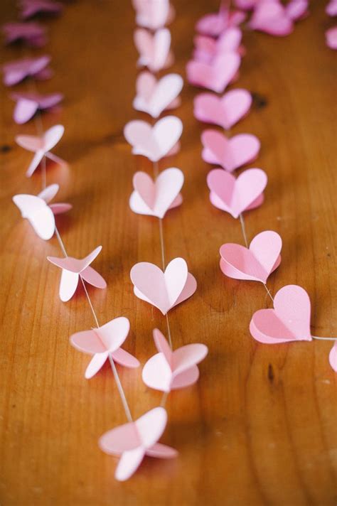 The Cutest Heart Garland DIY for Valentines! • A Subtle Revelry ...