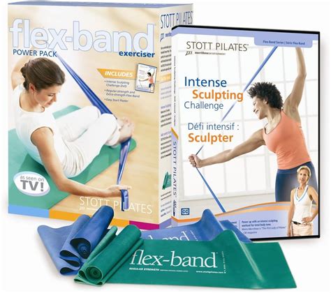 Amazon.com : STOTT PILATES Flex-Band Kit : Pilates Flexbands : Sports & Outdoors