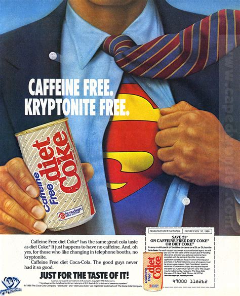 CW-Diet-Coke-ad-1986 | CapedWonder Superman Imagery