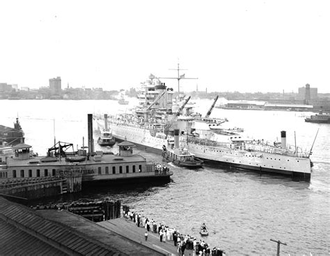 Battleship Photo Index BB-41 USS MISSISSIPPI