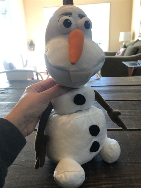 Disney Frozen Talking Olaf Plush Toy Just Play. - Etsy