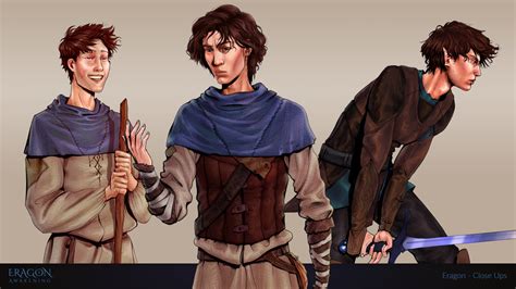 Maxime Bocquier - Main Character Concepts - Eragon Awakening Project