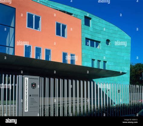 Building of Austrian embassy, Berlin, Germany, Europe Stock Photo - Alamy