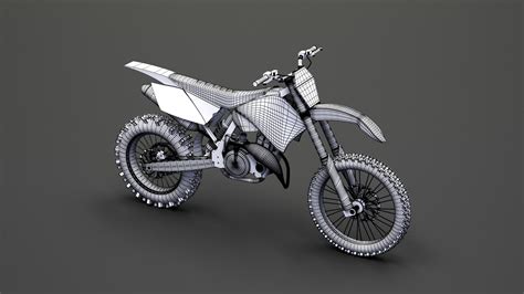 3D KTM Dirt Bike 3D model | CGTrader