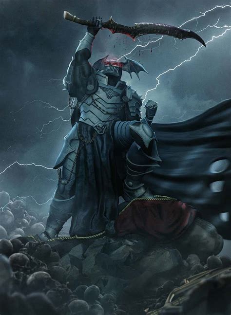 The Merciless by Bosslogic and Kingsletter | Dark knights metal, Evil ...